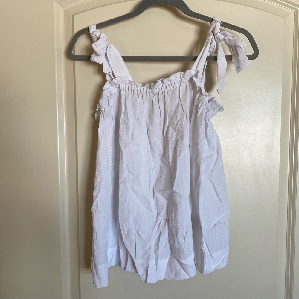 H&M Linen-like Tie Strap Top